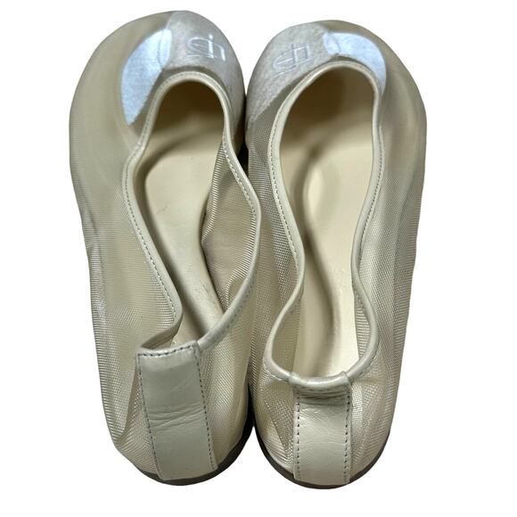 Dear Frances NWOB Balla Embroidered Ballet Flat Size 37 (US 7) Airy Mesh Italy - Picture 3 of 8